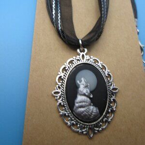 Howling Wolf Necklace